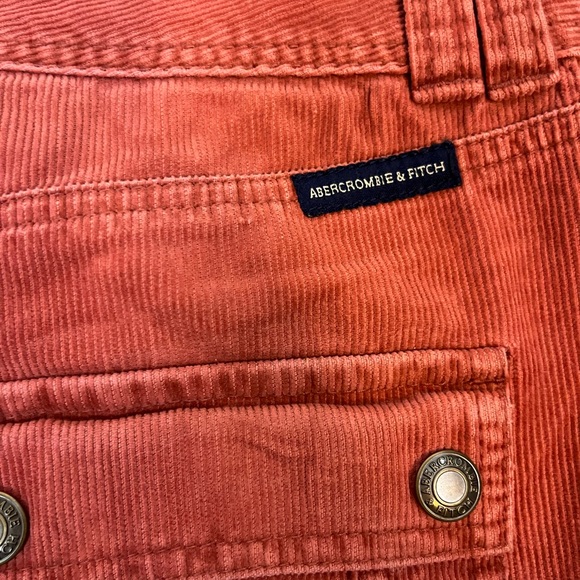 Vintage Y2K Abercrombie and Fitch corduroy micro mini skirt size 6 retro - Picture 5 of 6